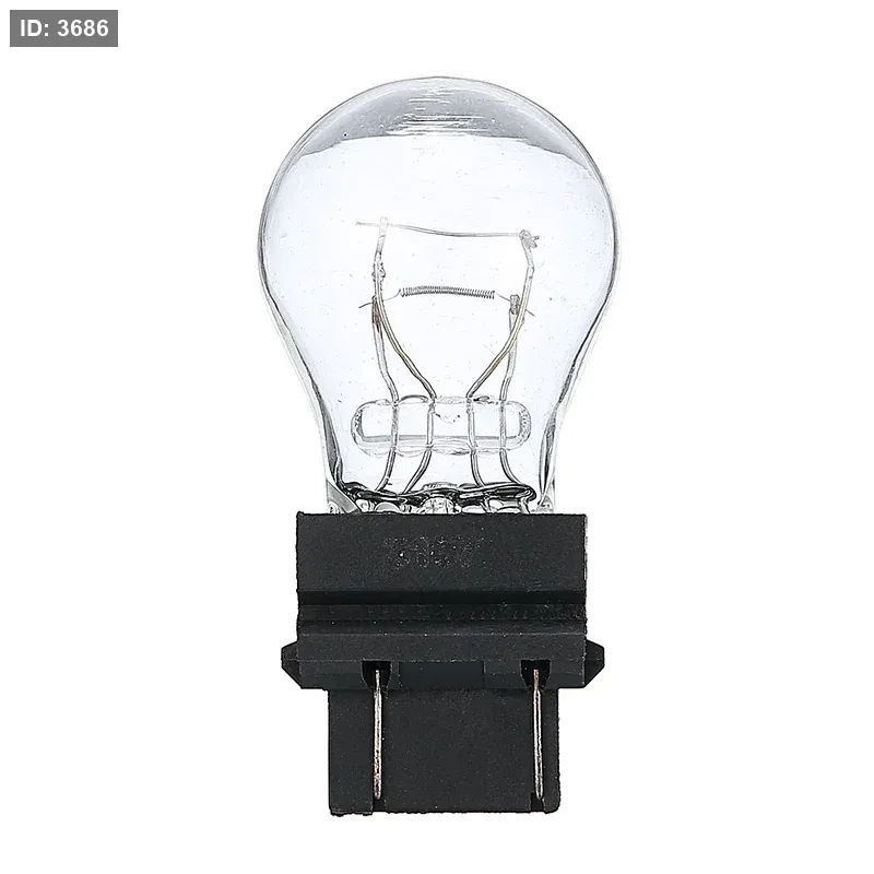 لمبات شعرتين مع قاعدة(3157 12V 27W/7W) (ا 10حبات)