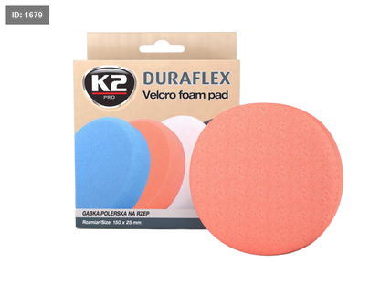 اسفنة بوليش متوسطة الخشونة DURAFLEX L612 150MM