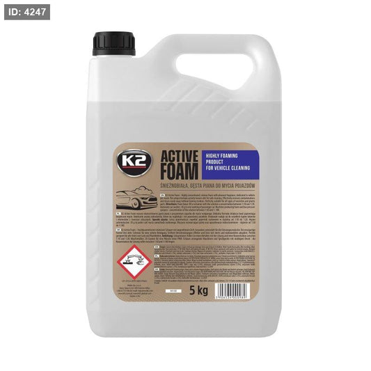 K2 ACTIVE FOAM 5KG – رغوة تنظيف نشطة ومركزة