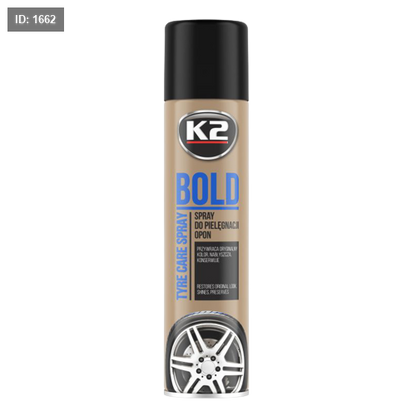 سبريه ملمع و منظف الإطارات K2 BOLD