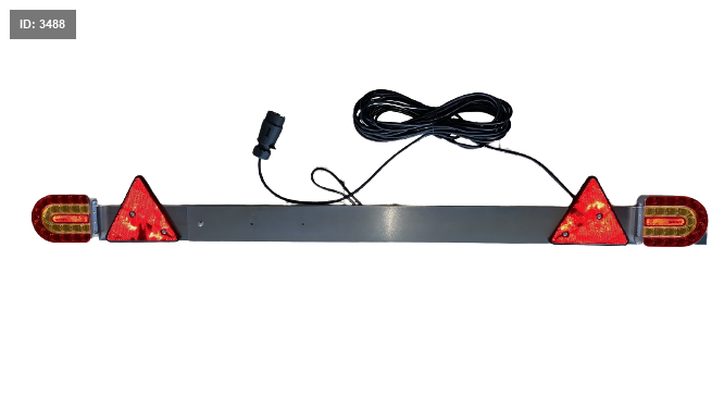 LED TRAILER LIGHT 12-24V 128CM