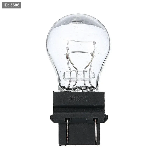 لمبات شعرتين مع قاعدة(3157 12V 27W/7W) (ا 10حبات)