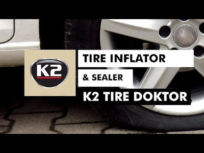 معالج ثقوب الأطارات K2 TIRE DOKTOR
